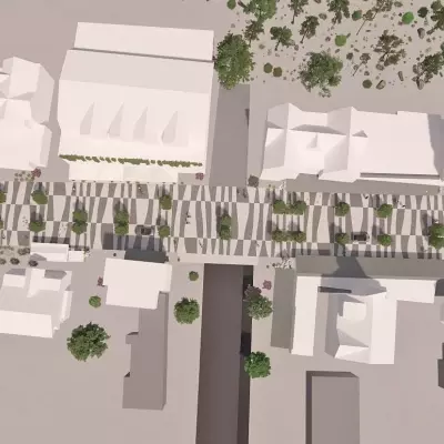 Grafika koncepcja ul. Nadmorska w Łebie