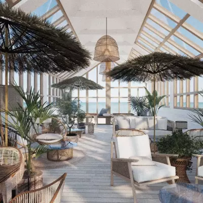 Grafika pawilon gastronomiczny