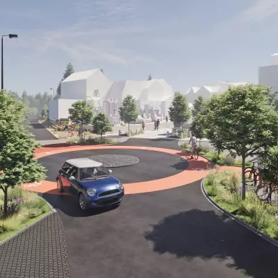 Grafika Przebudowa ul. Wojska Polskiego oraz ul. Leśnej w Łebie