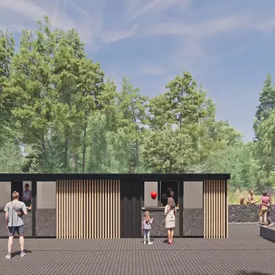 Grafika koncepcja Wojska Polskiego - Leśna w Łebie