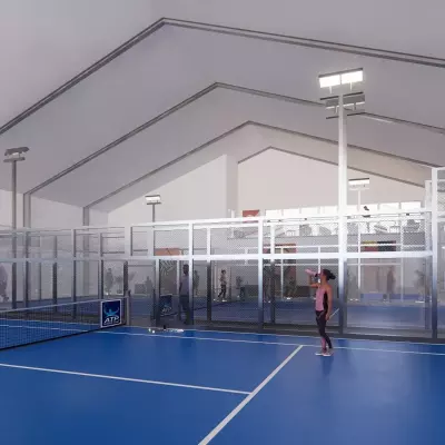 Grafika Hala sportowo - rekreacyjna