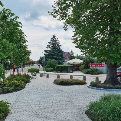 Grafika Przebudowa ul. Kościuszki w Łebie