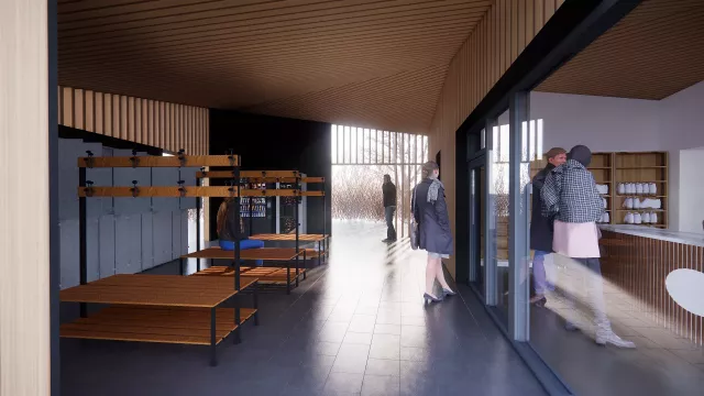 Grafika główna zaplecze sportowe