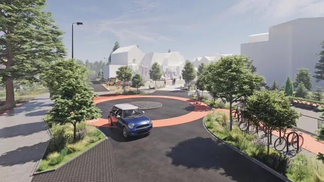 Grafika główna Przebudowa ul. Wojska Polskiego oraz ul. Leśnej w Łebie