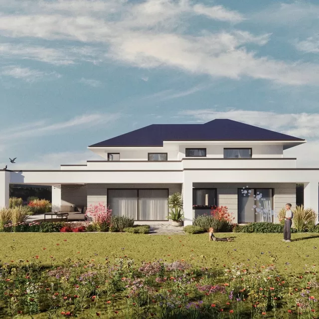 Grafika nr 4 dom podmiejski