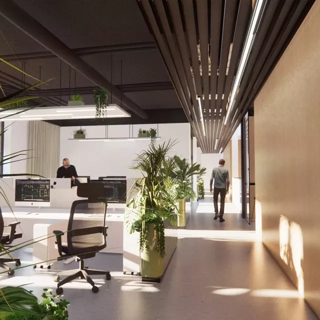 Grafika nr 3 budynek biurowy