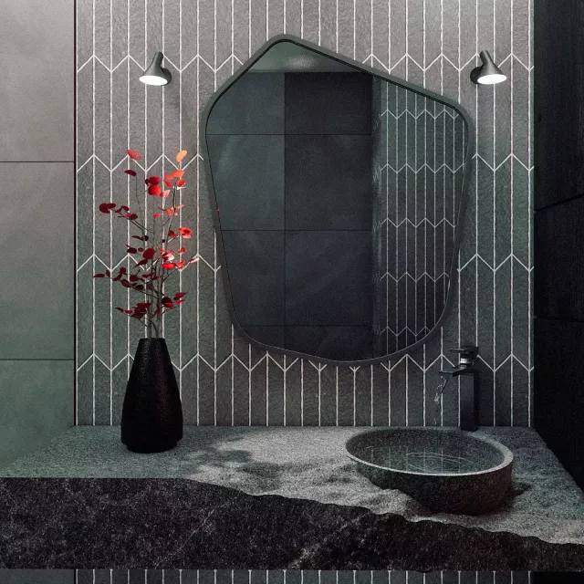 Grafika nr 5 trzy budynki mieszkalne