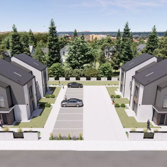 Grafika nr 5 szeregowiec na przedmieściach