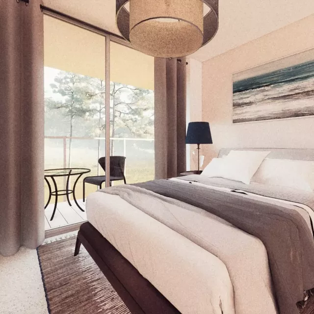 Grafika nr 4 budynek hotelowy