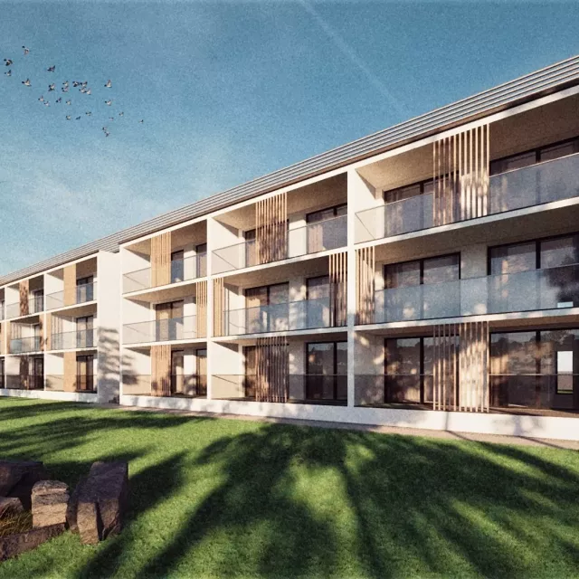 Grafika nr 3 budynek hotelowy