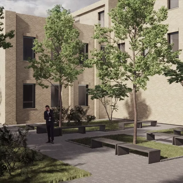 Grafika nr 3 budynek administracyjno-biurowy