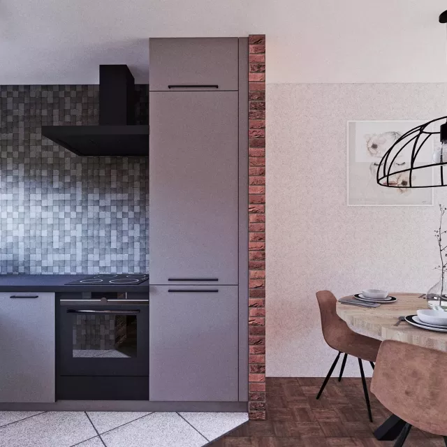 Grafika nr 5 mikro domy