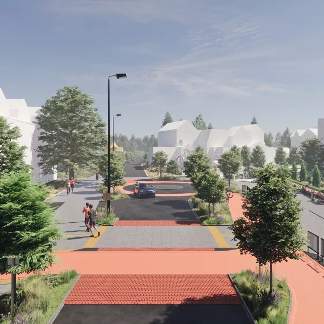 Grafika nr 3 koncepcja Wojska Polskiego - Leśna w Łebie