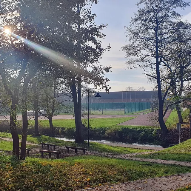 Grafika nr 3 przystań kajakowa w lęborku