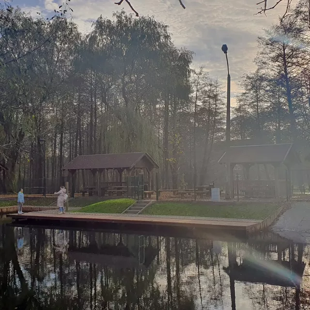 Grafika nr 4 przystań kajakowa w lęborku