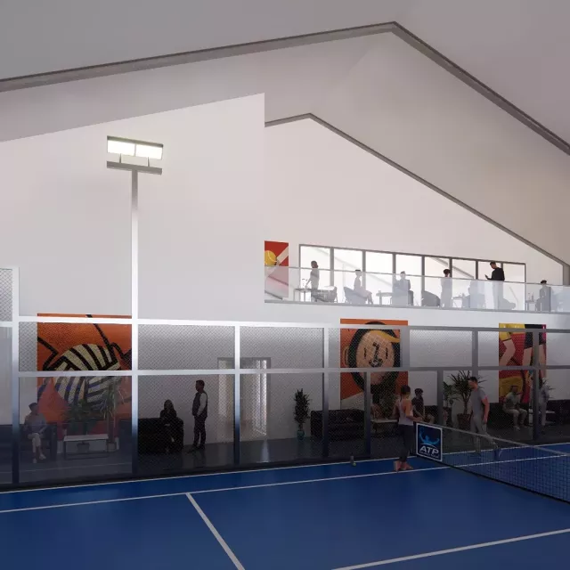 Grafika nr 2 Hala sportowo - rekreacyjna