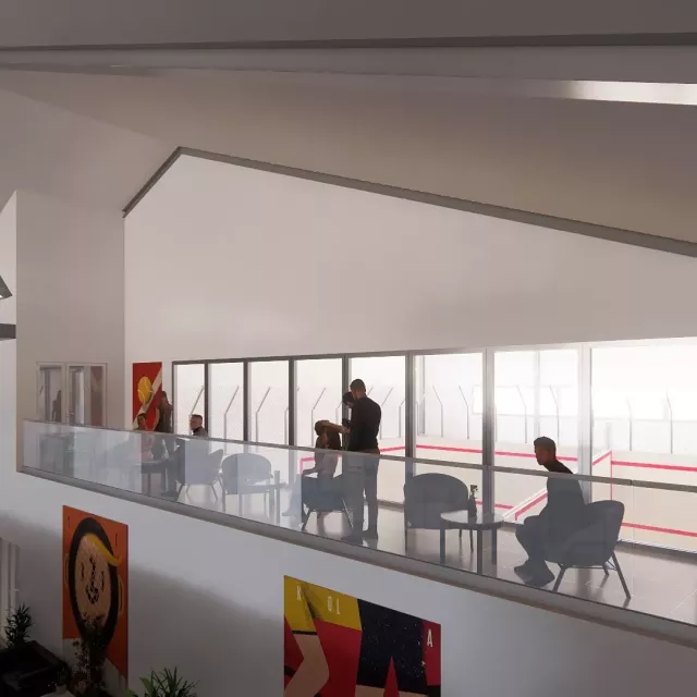 Grafika nr 3 Hala sportowo - rekreacyjna