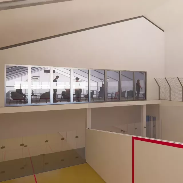 Grafika nr 4 Hala sportowo - rekreacyjna