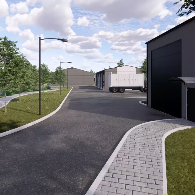 Grafika nr 2 Punkt Selektywnego Zbierania Odpadów Komunalnych (PSZOK) i Bazy Transportowej