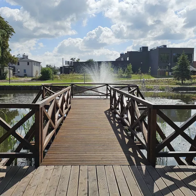 Grafika nr 14 Przebudowa parku im. Marii i Lecha Kaczyńskich w Lęborku