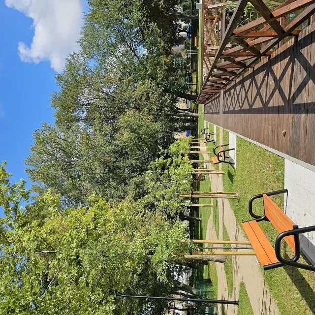 Grafika nr 16 Przebudowa parku im. Marii i Lecha Kaczyńskich w Lęborku