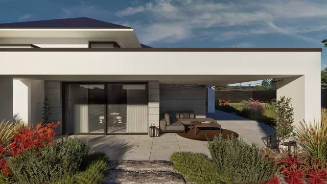 Grafika nr 2 Dom jednorodzinny